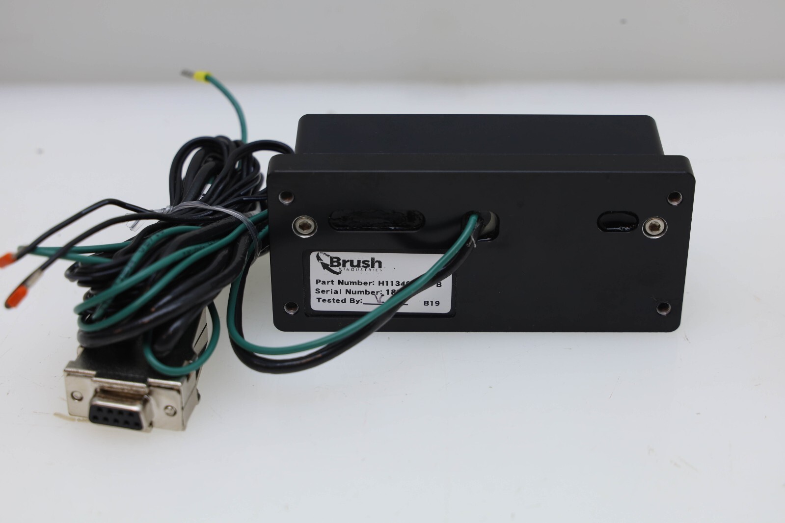 BRUSH INDUSTRIES SideWinder RS232 Magnetic Card Stripe Reader, Waterproof