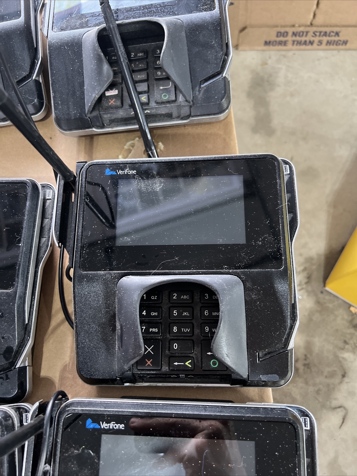 Verifone MX915 Credit Card Terminals W/Chip Reader M132-409-01-R Lot Of 6