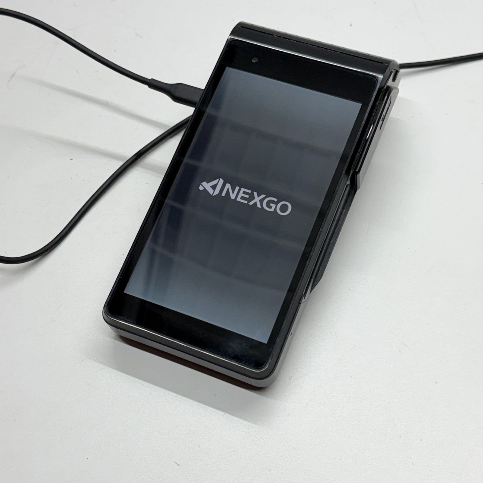 NEXGO N5 LTE BLACK POS CARD TERMINAL – AS-IS – LOCKED