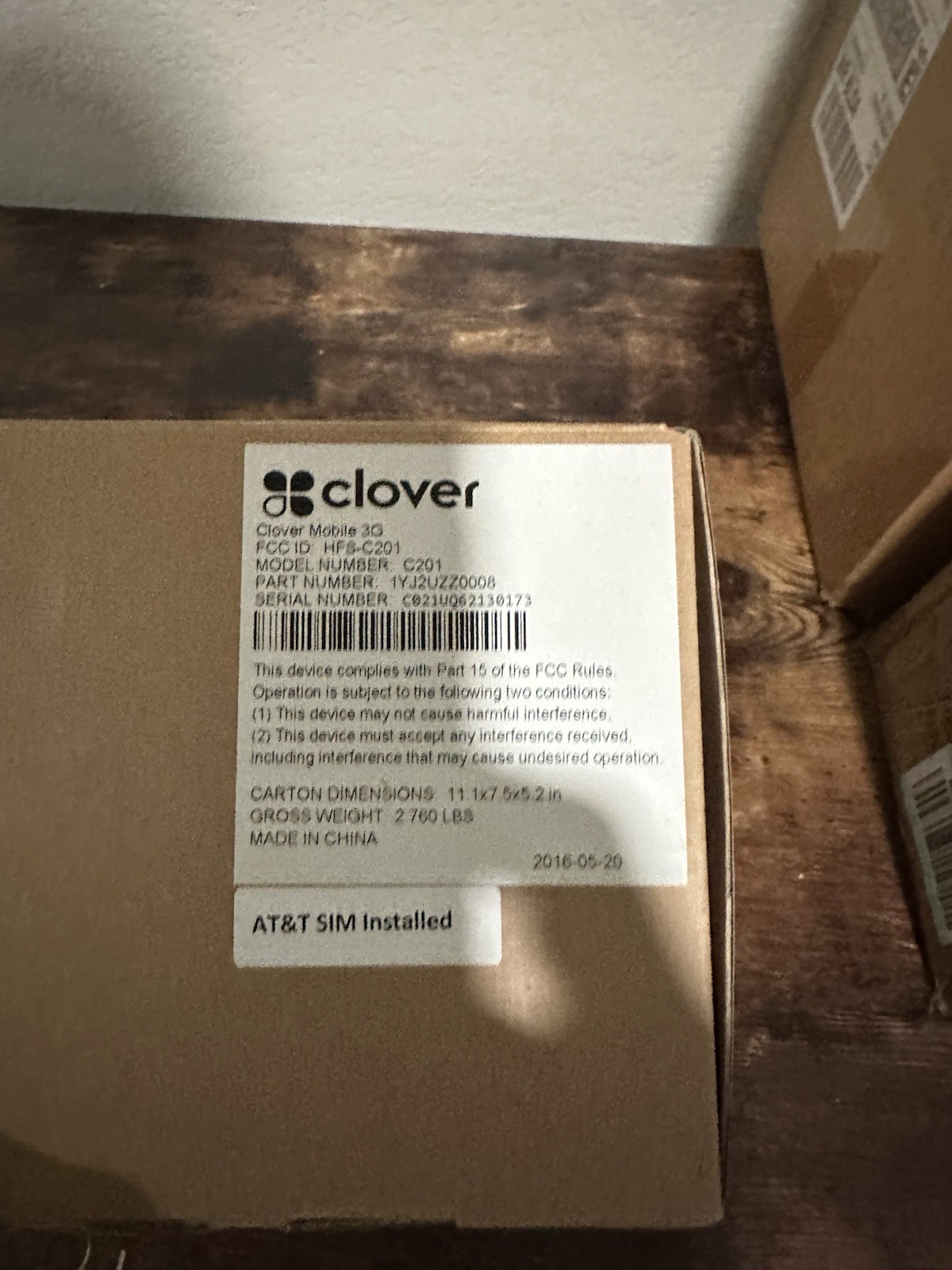 Clover POS Bundle – includes Pin Pad, Mobile 3G, and Clover Clip FREE SHIPPING