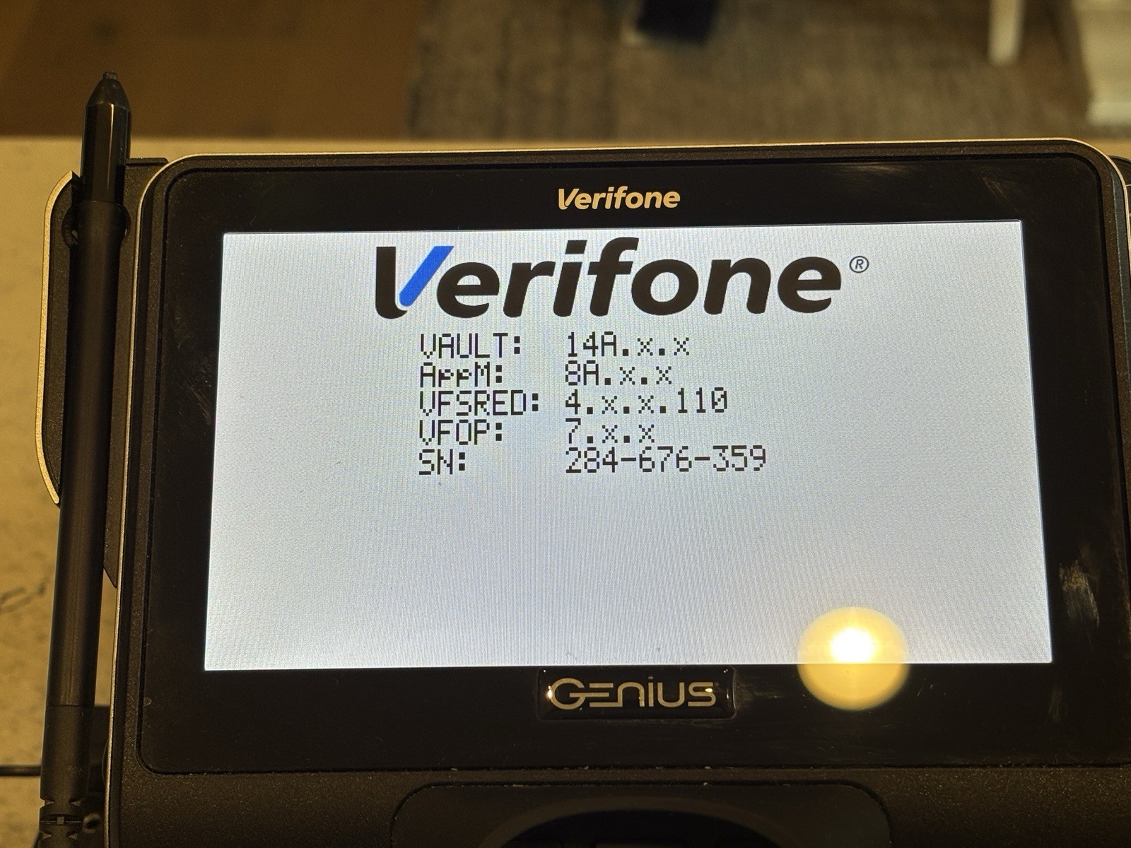 Verifone MX925 Genius Customer Engagement POS Payment Terminal ~ Tested Works