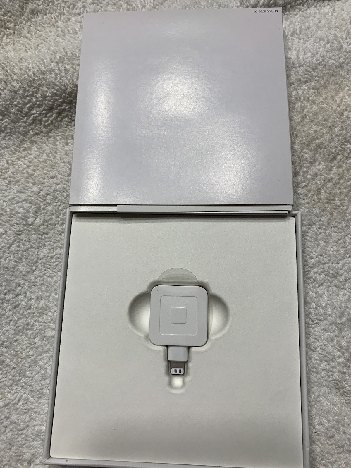 Lot Of 4, New In Box, Square A-SKU-0523-01 Reader for Magstripe Lightning Conn