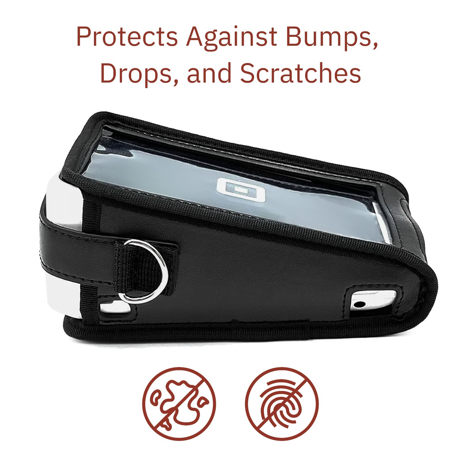 Square Carrying Case with Hand Strap and Shoulder Strap