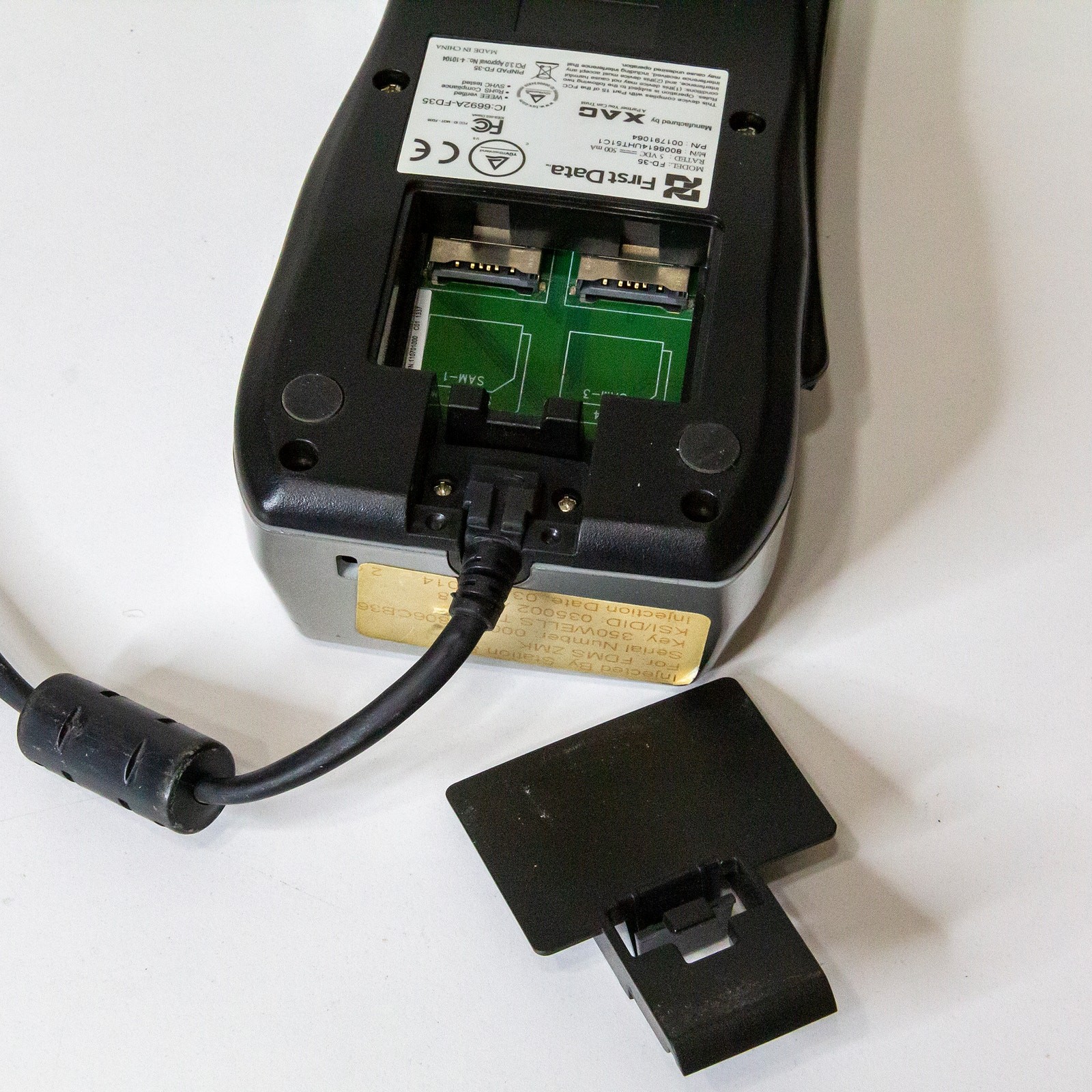 First Data FD-35 Pin Pad Credit Card Terminal EMV Chip Card Reader