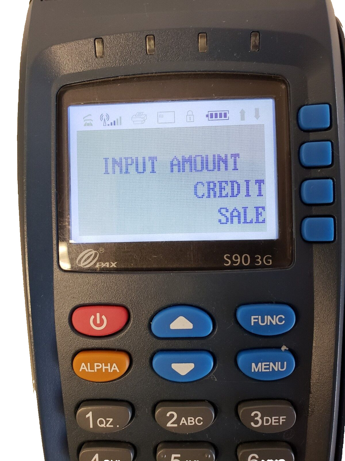 PAX S90 Wireless 3G Credit Card Mobile Terminal