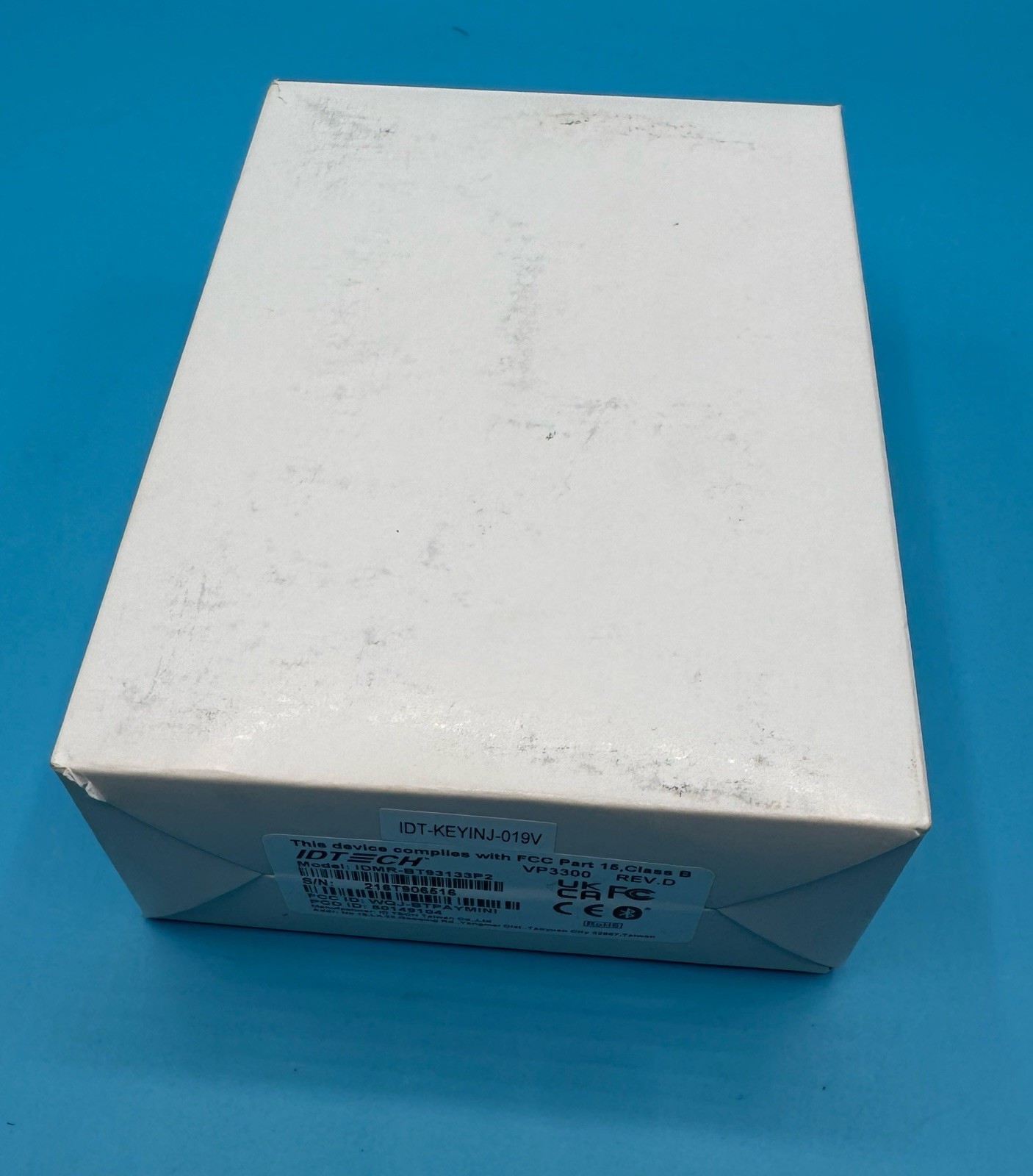 VivoPay IDTECH VP3300 3-in-1 Contactless EMV NFC MagStripe Lightspeed Upserve