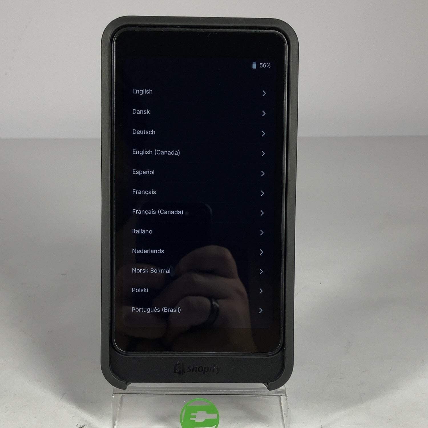 SHOPIFY POS Go All-In-One Card Reader, Barcode Scanner, and POS Station S2001