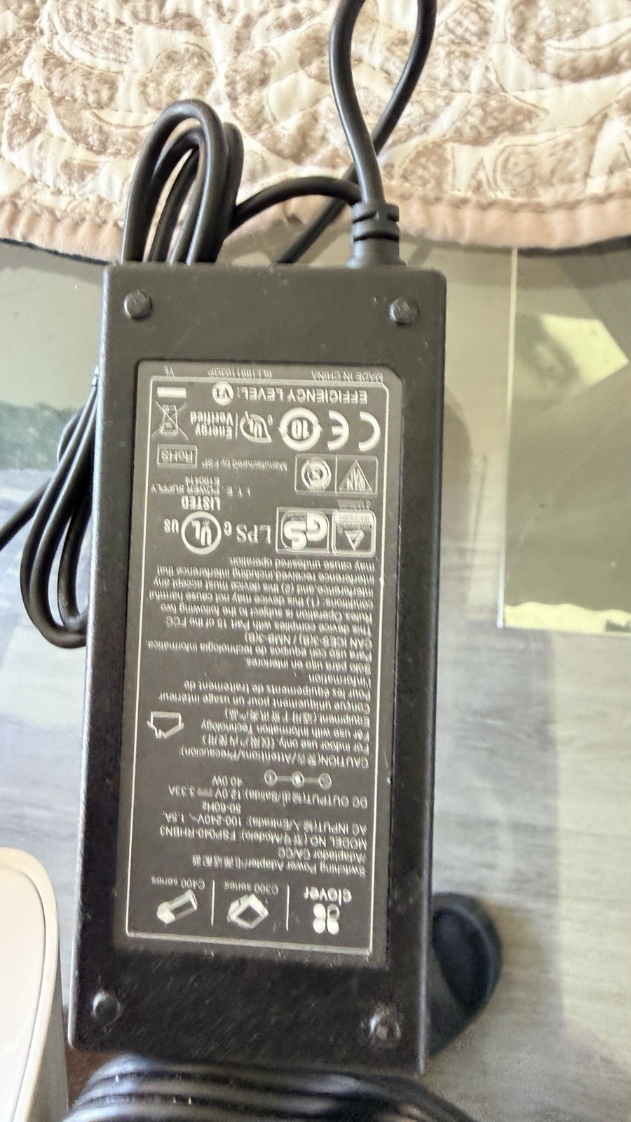 Clover Flex POS Terminal with Charging Dock & Power Supply -Powers On and Tested