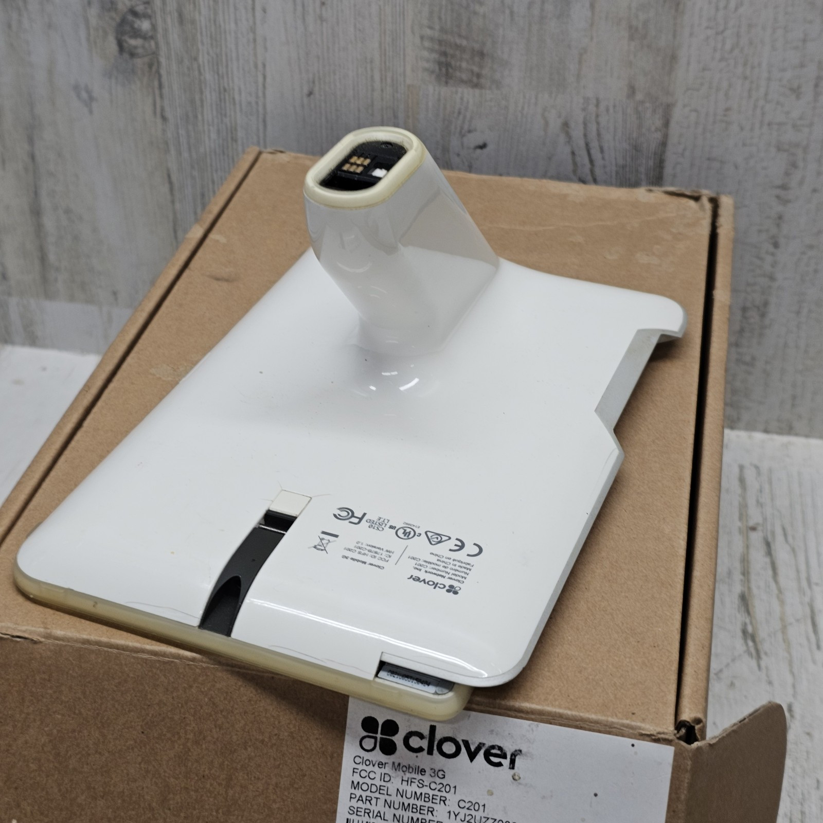 Clover Network Mobile 3G C201 – Handheld POS with original Box AS IS