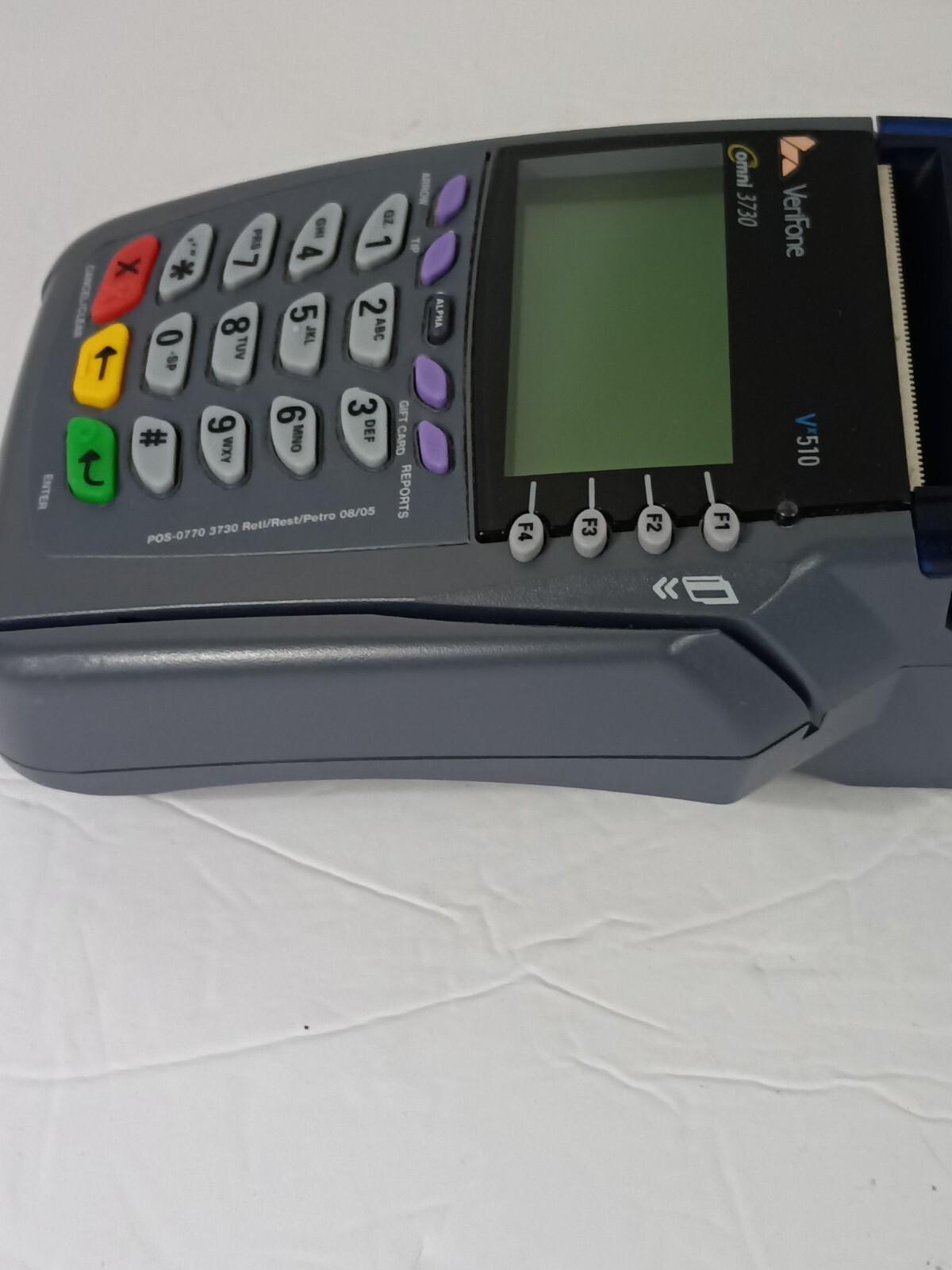VeriFone OMNI 3730 VX510 Credit Card Reader Terminal Replacement – No Cables