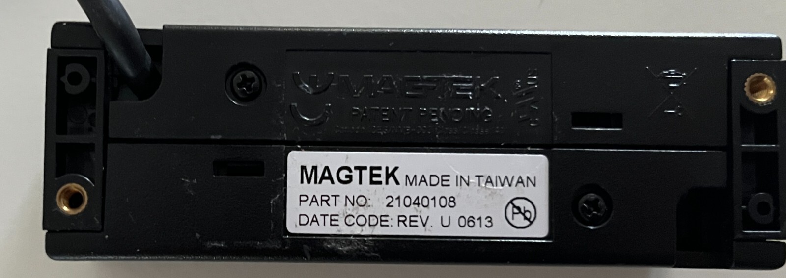 MagTek USB Magnetic Swipe Credit Card Reader Track – 21040108