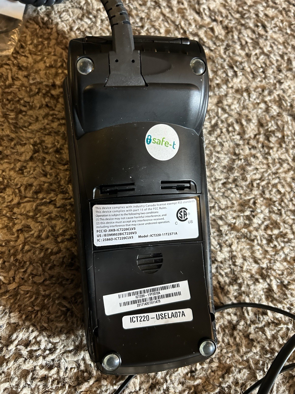 Ingenico Credit Card Machine iCT220 USED
