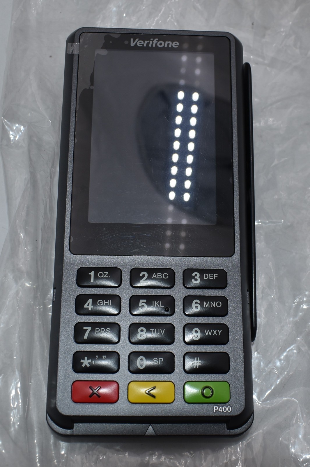 Open Box – Verifone P400 Plus PIN Pad (M435-003-04-NAA-5) + Cable – Card Reader