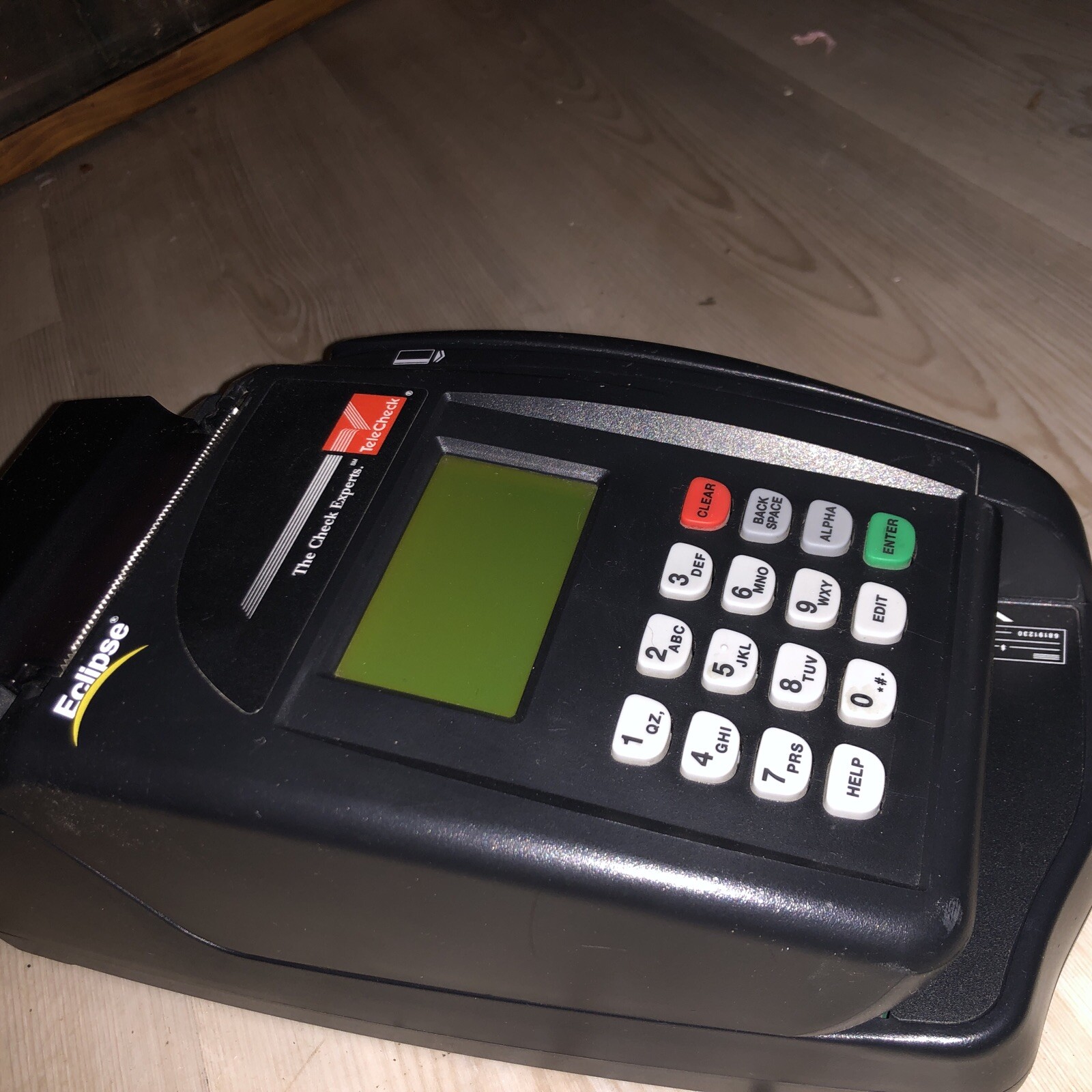 TeleCheck Eclipse Verifone Quartet Credit Card Processor P100-002-05