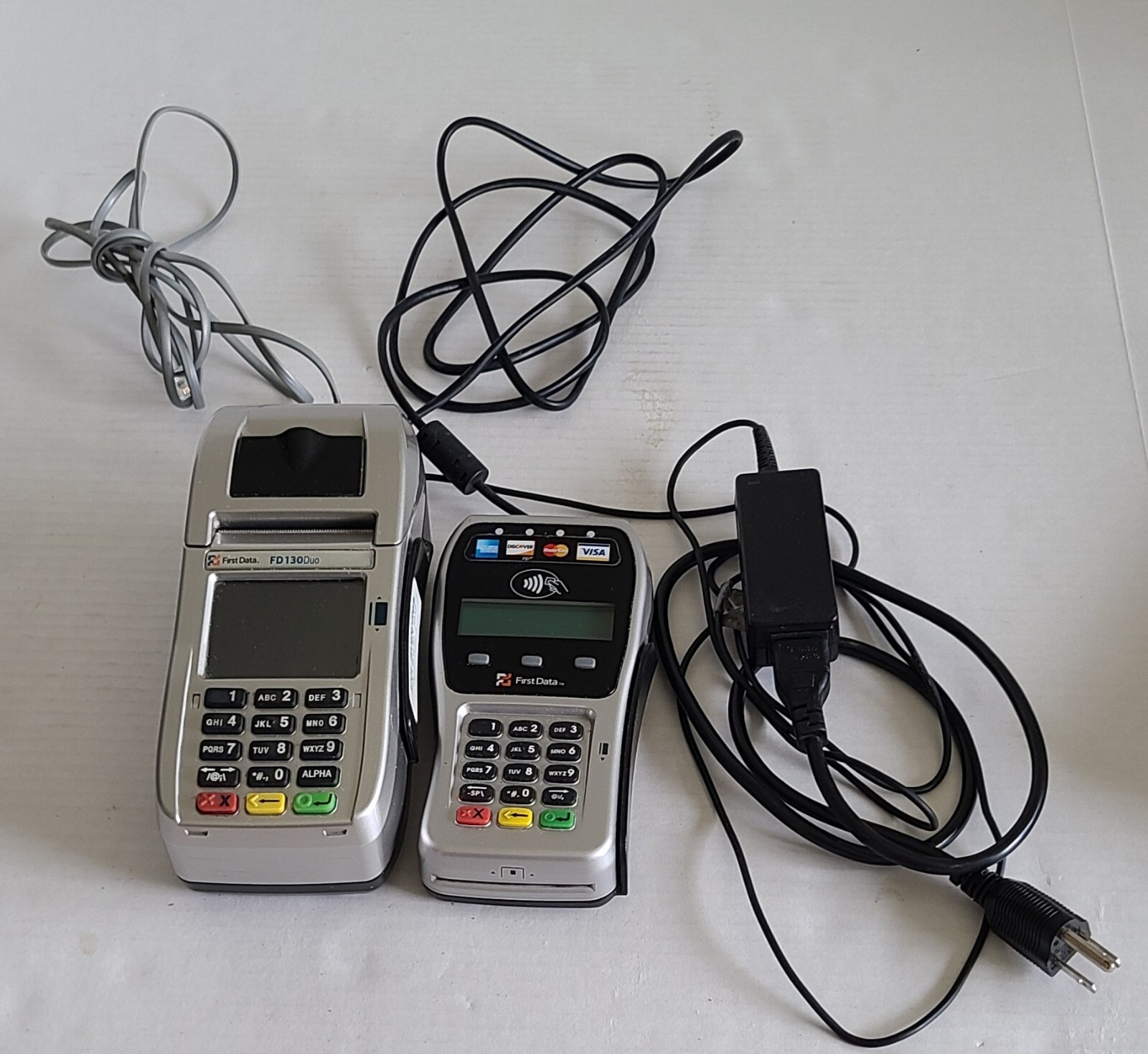 First Data FD130 Duo and FD-35 PIN EMV Pad Credit/Debit Card POS Terminal – Read