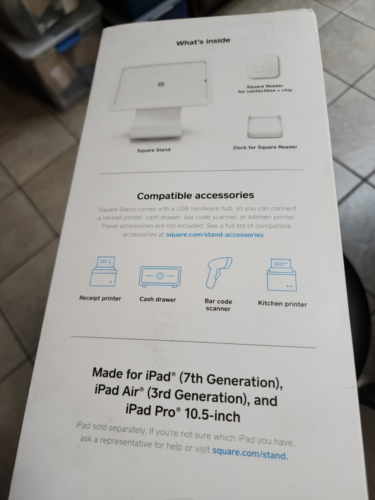 Square A-SKU-0591-A1 Contactless & Chip Bundle