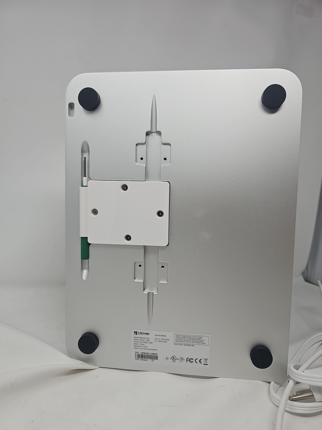 Clover Station C500 POS Point of Sale System With Power Supply And Hub Locked