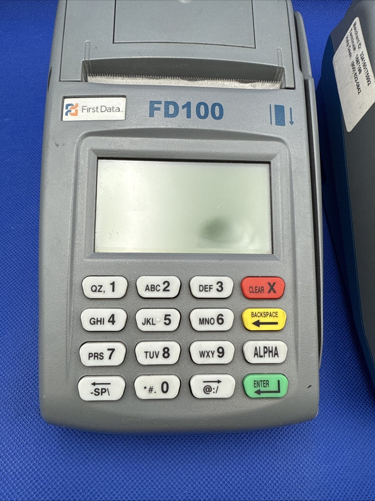 Lot Of 6 First Data FD-100 Credit Card Terminal001078064