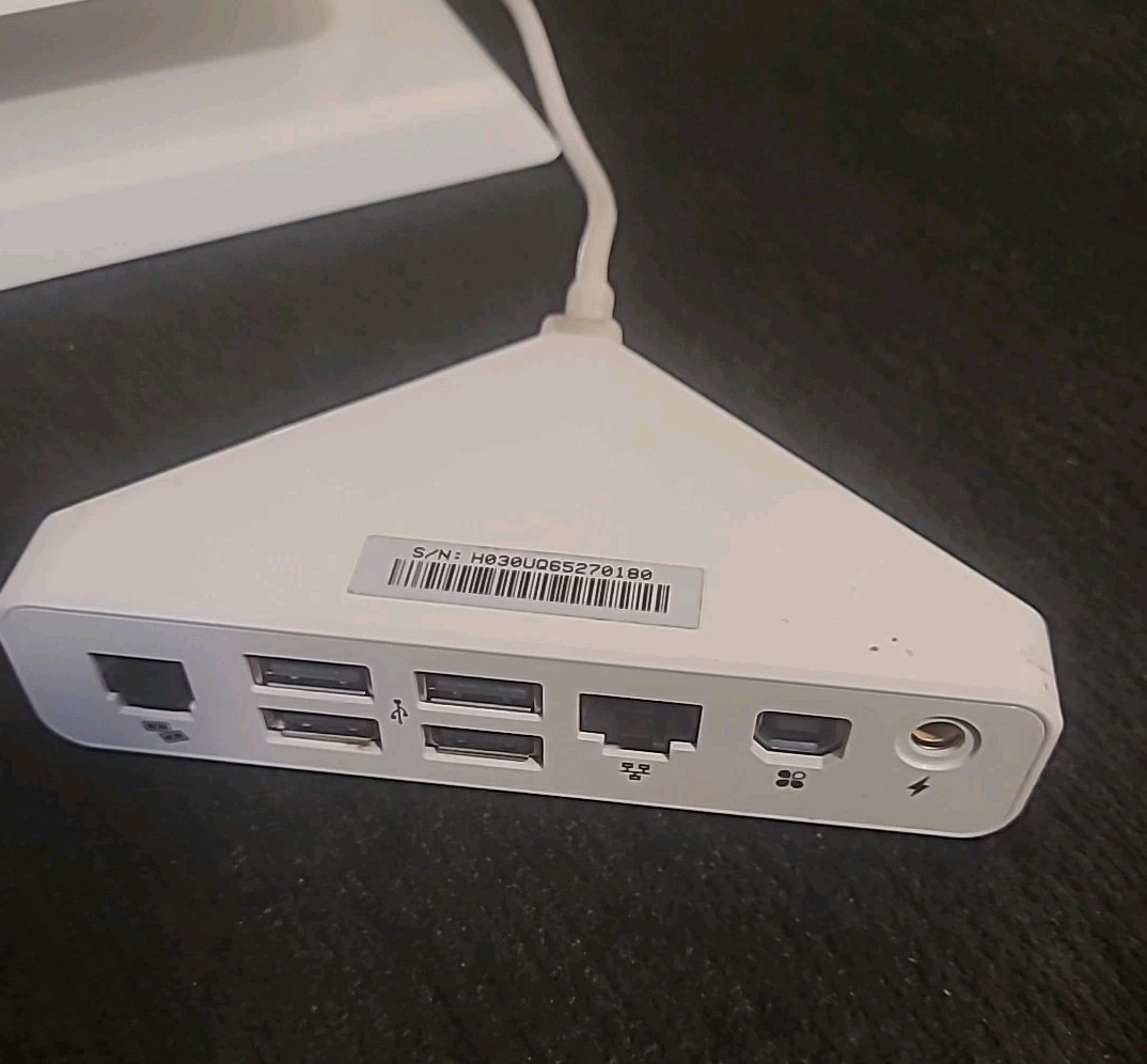 Clover Mini POS System C300 + USB-C Triangle Hub No PSU Parts Only Untested