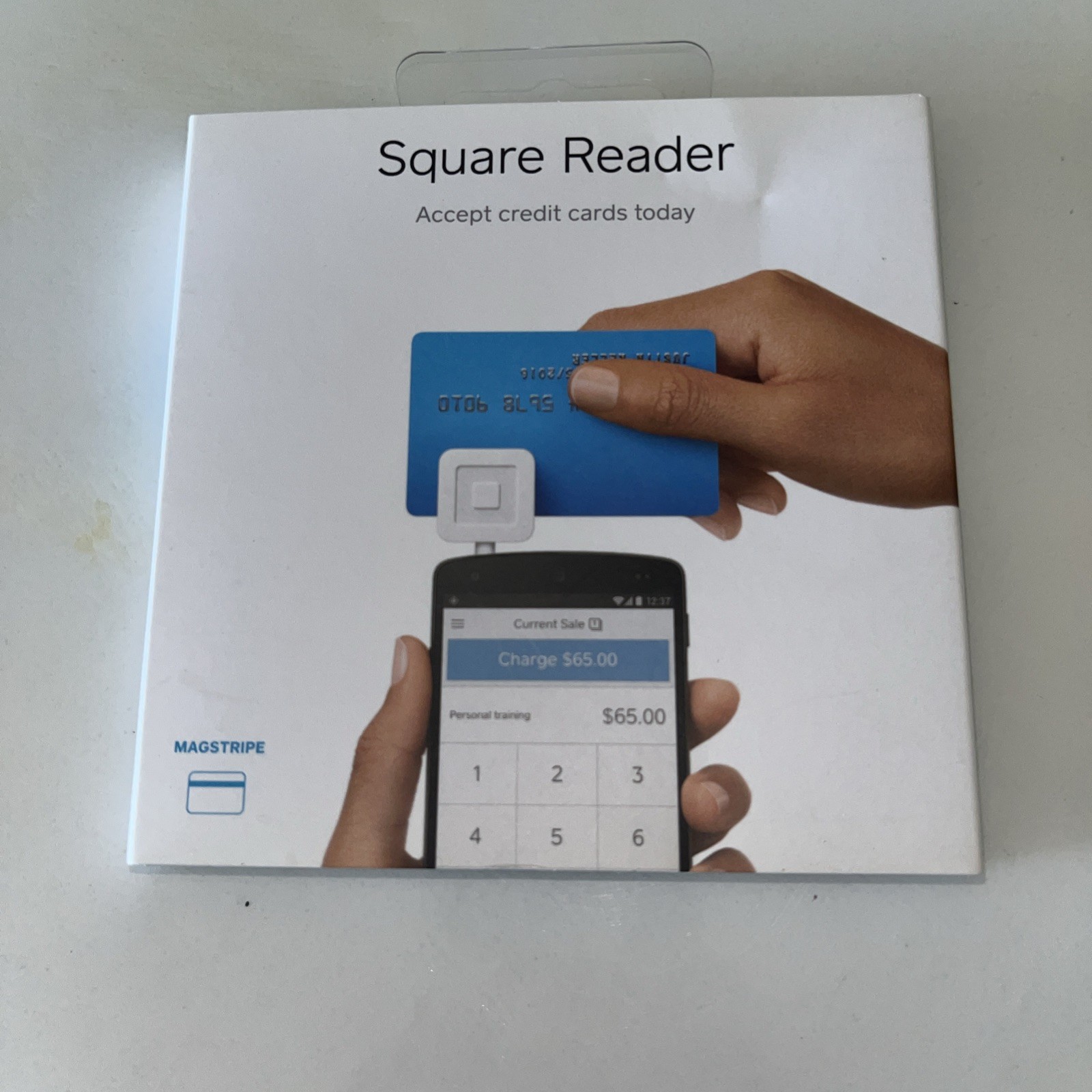Square Reader MAGSTRIPE FOR MAGNETIC STRIPE CARDS IPHONE ANDROID New
