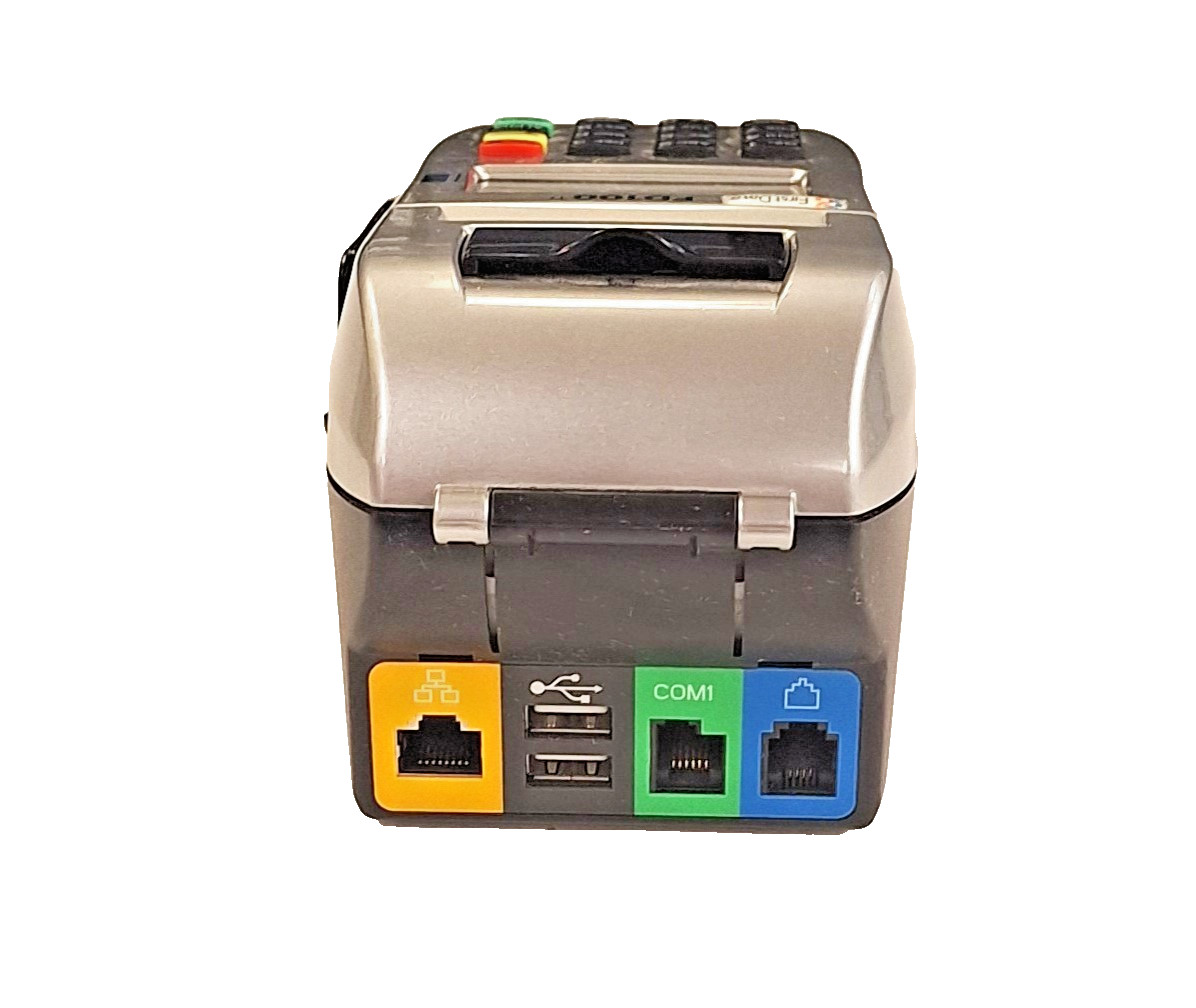 First Data FD100 TI Credit Card Reader POS Receipt Terminal