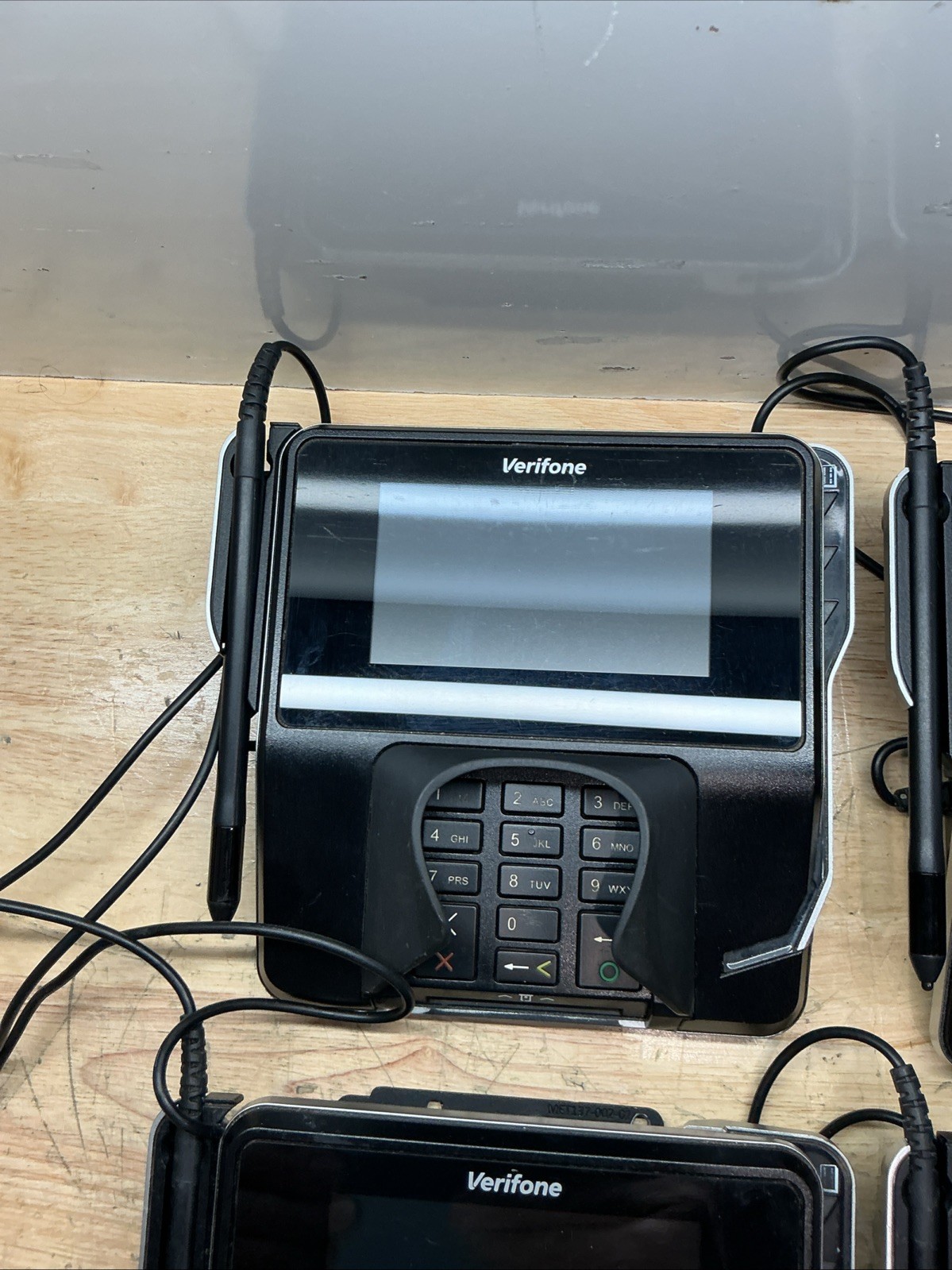 Verifone MX915 Credit Card Terminal Lot Of Four Pin Pads M177-409-01-R