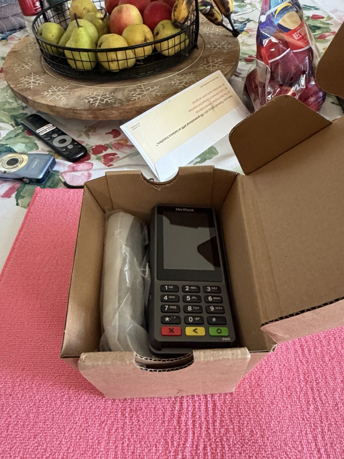 Verifone P400 Wired Credit Card Terminal, Android Compatible (MPN P400)