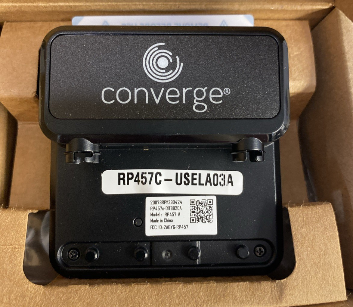 Ingenico Converge Credit Debit Card Reader RP457C RP457 New