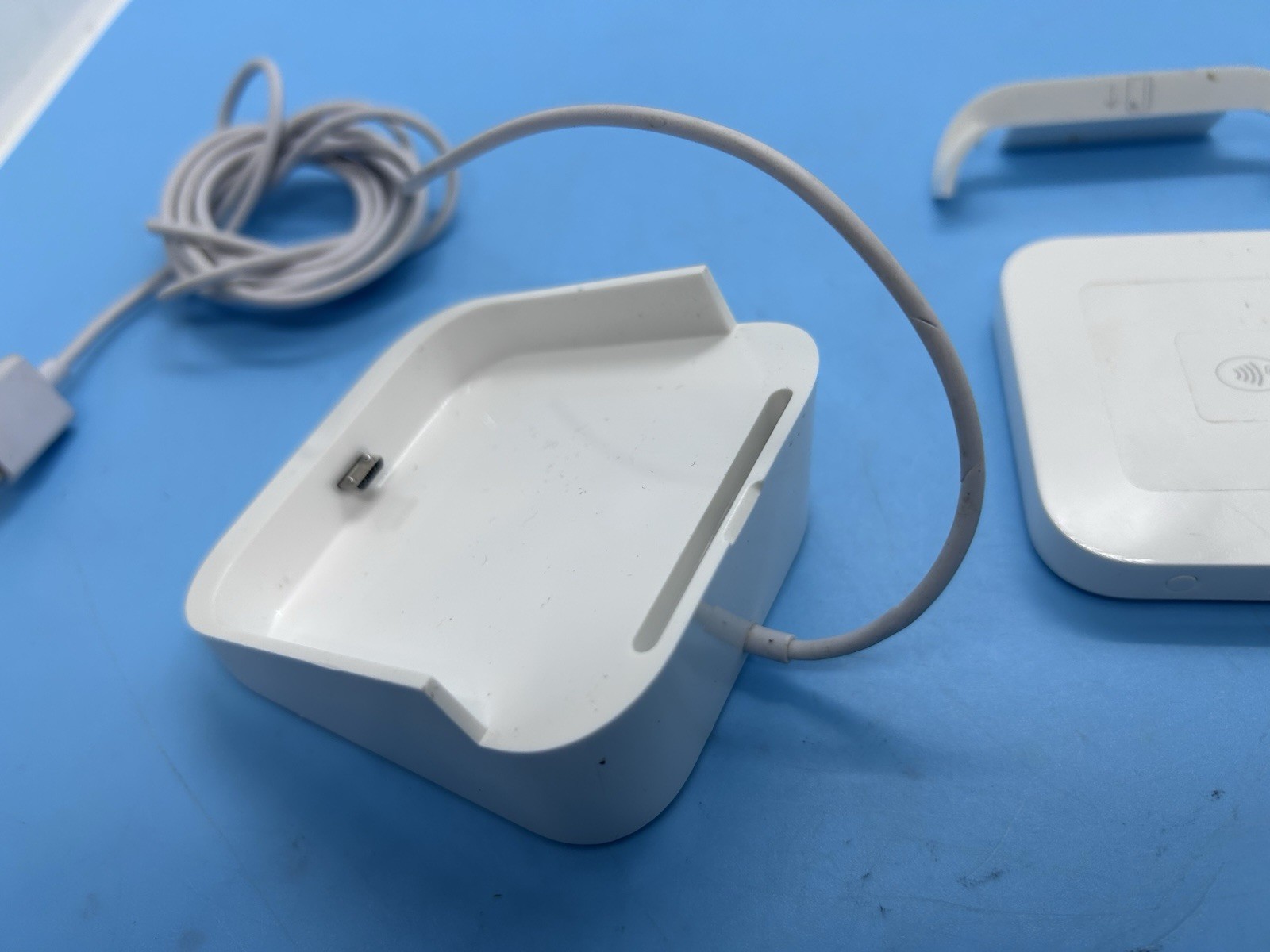 Square Credit Card Reader For Contactless Chip Model S6. W/Square USB Dock S7