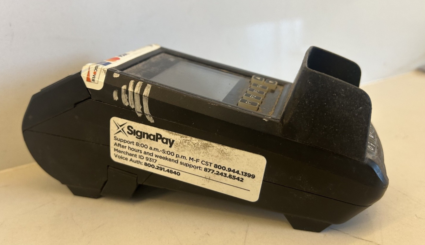 Dejavoo Z8 Credit Card Terminal Account Locked For Parts or Training Free Ship