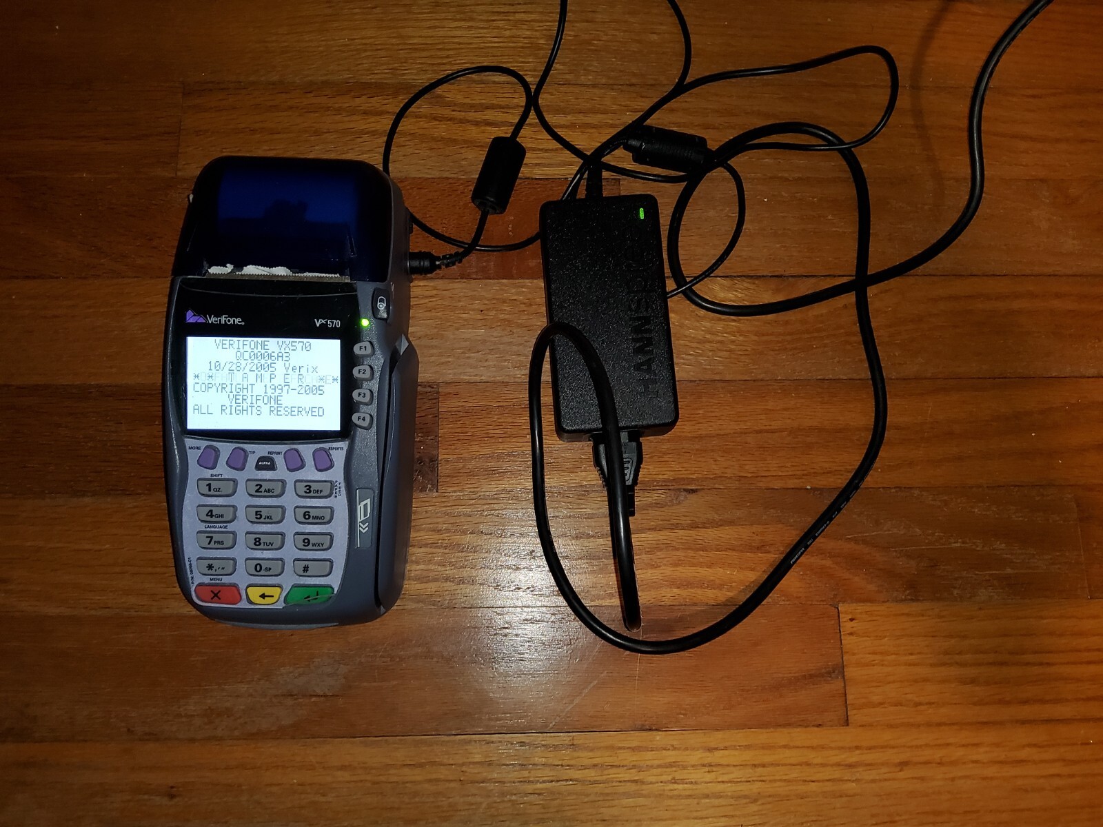 VeriFone VX570 Credit Card Terminal Vx 570 Omni 5750 M257-553-02-NA1