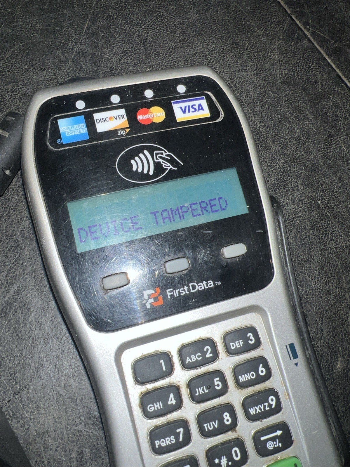 First Data FD130 Duo and FD-35 PIN Pad Credit Debit Card POS Terminal FD130Duo