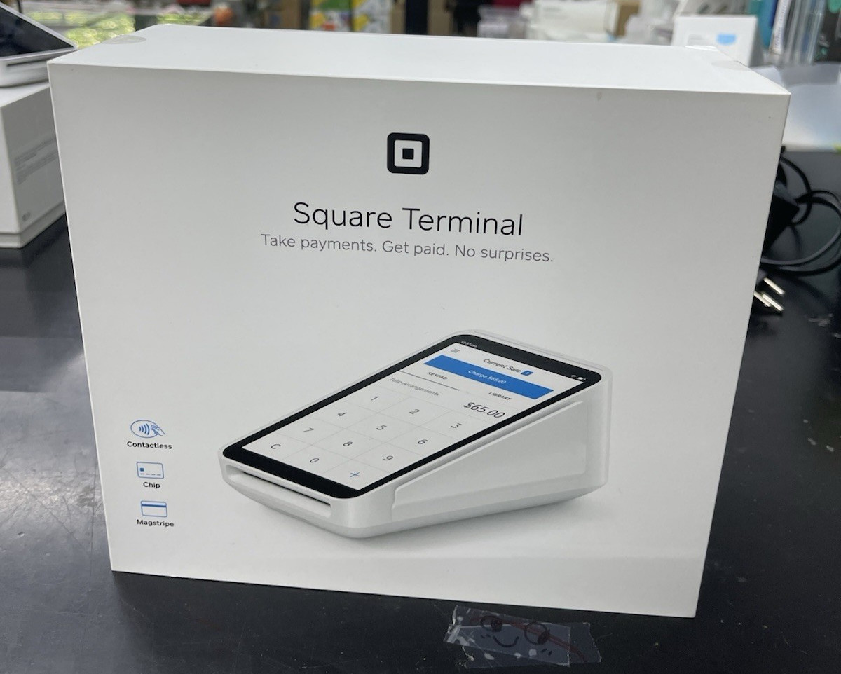 Square Terminal – Credit Card Reader Machine Mobile POS NEW SEALED!