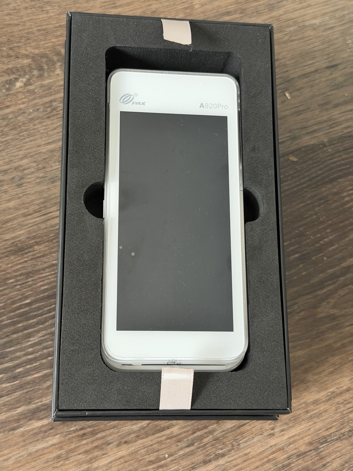 PAX A920-Pro PayAnywhere Smart Mobile Payment Terminal *AS IS POWERS ON*