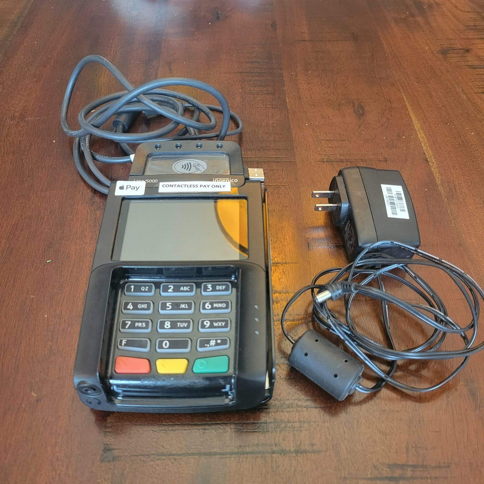 Ingenico Lane/5000 Credit Card Terminal POS LAN500-USTPG07A TESTED