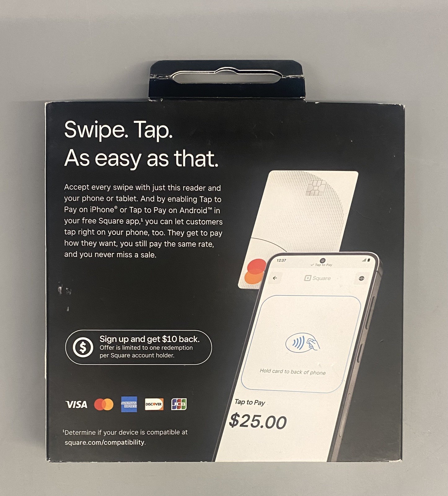 Square Reader for Magstripe USB-C – Mobile Credit Card Swipe Reader