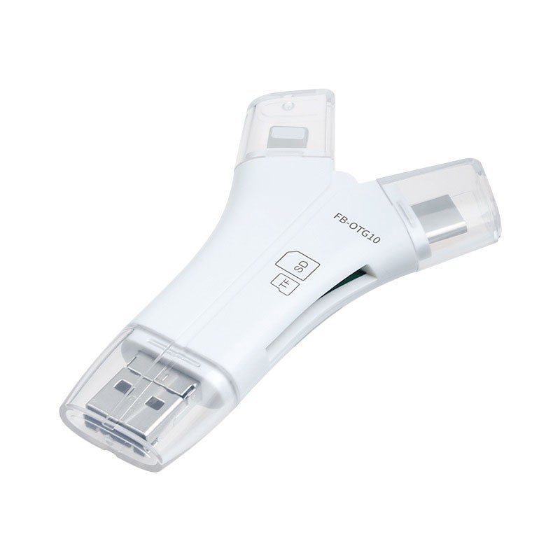 FB-OTG10 Multifunctional TF/SD Card Reader for DSLR Camera Memory Cards os67