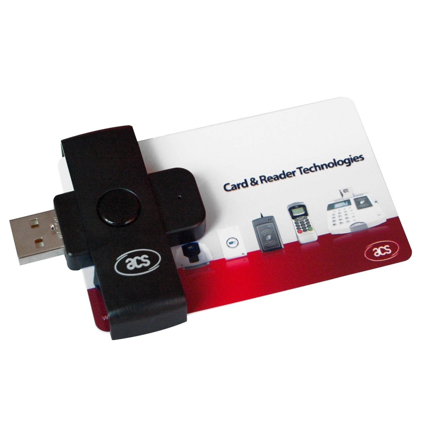 ACS ACR38U-N1 PocketMate USB Smart Card Reader and Writer for CNS CRS Digital…
