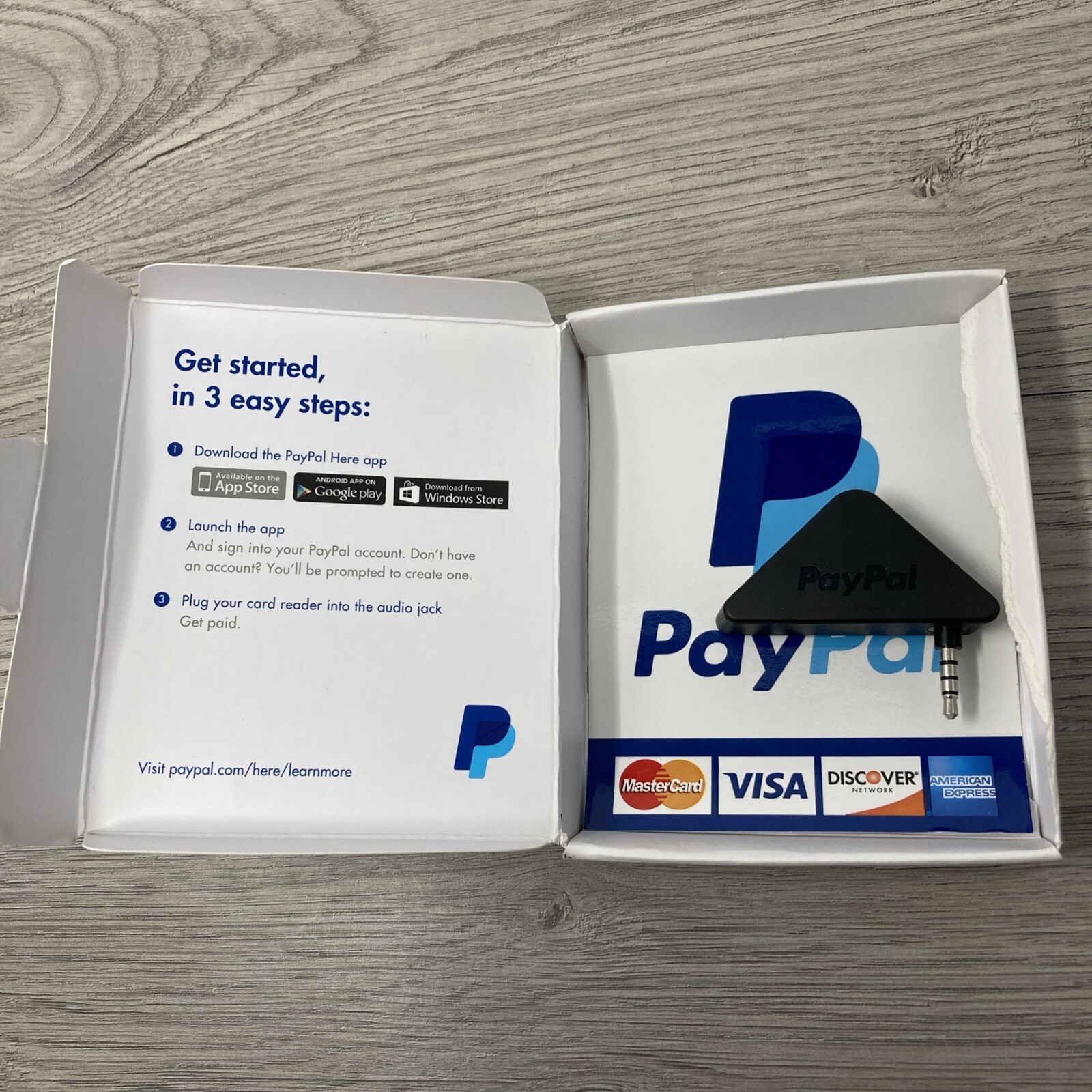 PayPal Mobile Credit Card Reader Swiper For iPhone And Android Aux 3.5mm