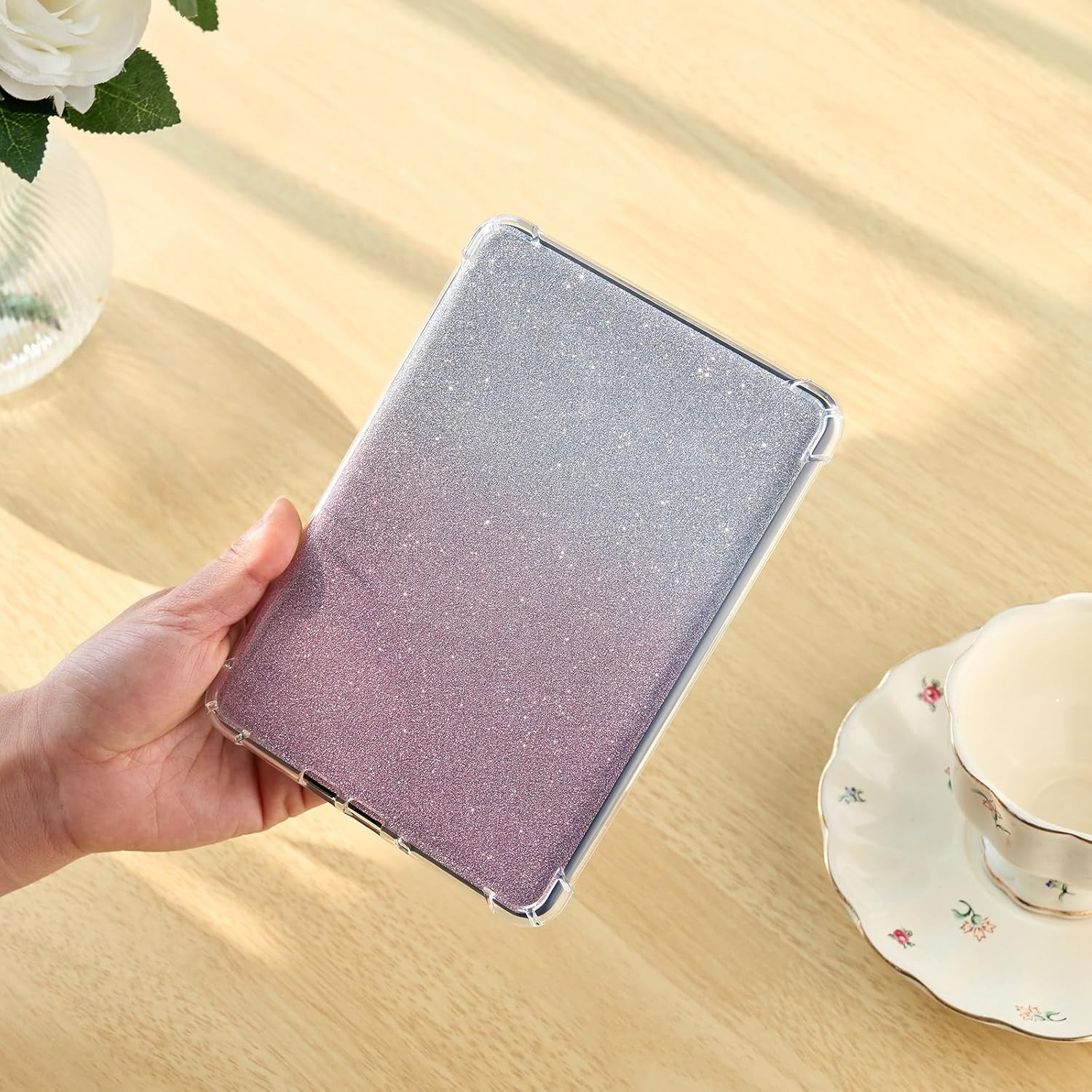 12PCS Inserts for E-Reader Clear Case Compatible with 6″ E-Reader Basic (6Pcs Gl