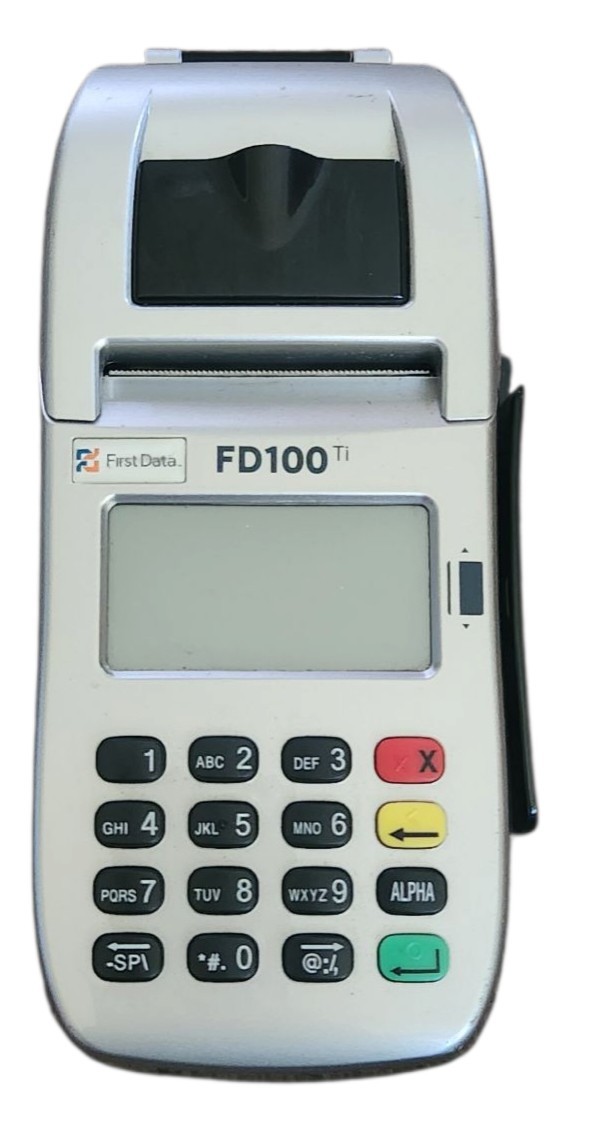 first data fd100ti Pin Pad Card Reader (No Cords)
