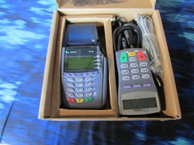 VERIFONE ETHERNET CREDIT CARD TRANSACTION TERMINAL VX510