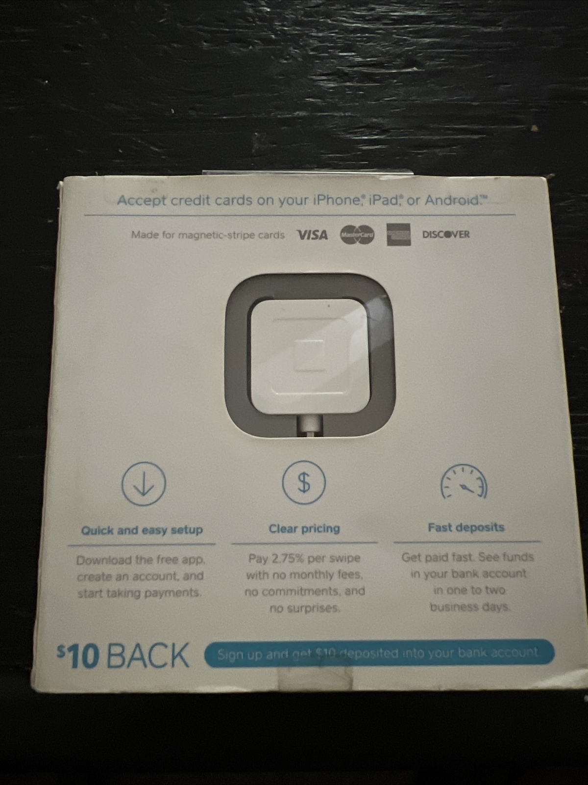 Square Credit Card Reader, Never Used!!