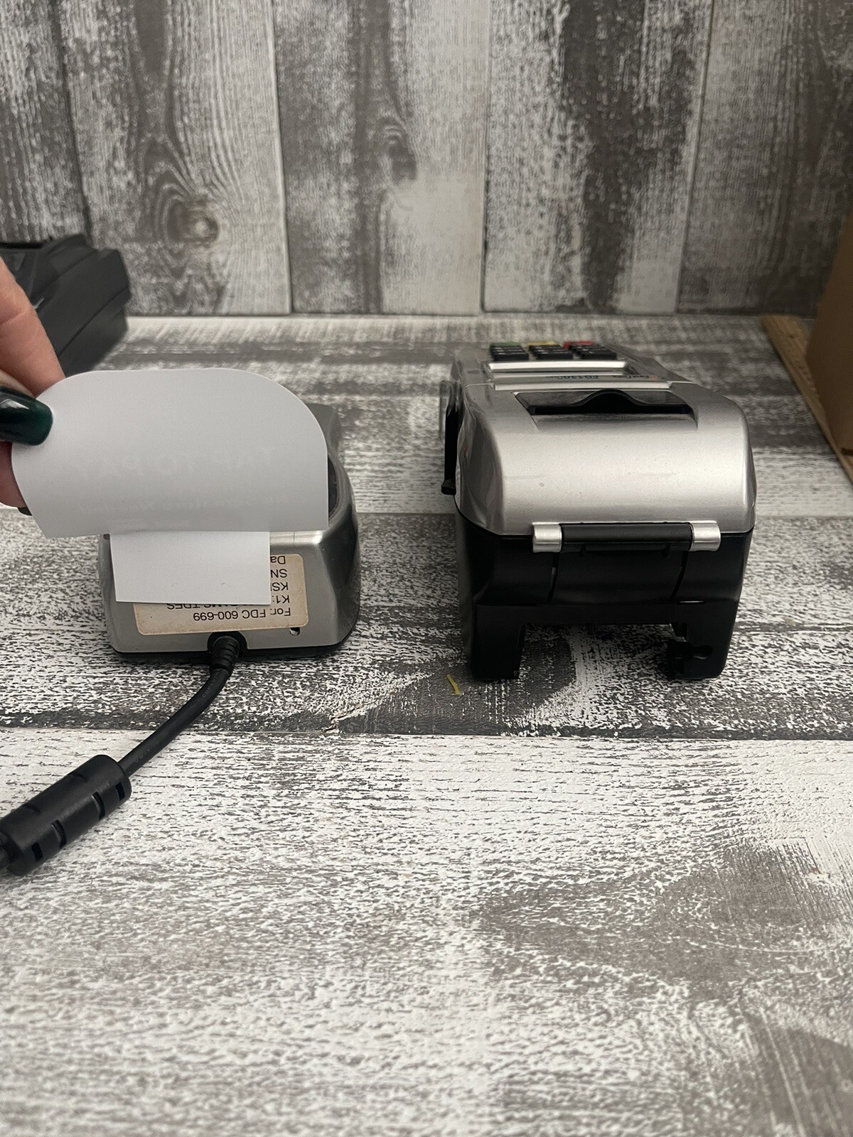 First Data FD130 EMV NFC Dial/IP Credit Card Machine & First Data FD 35