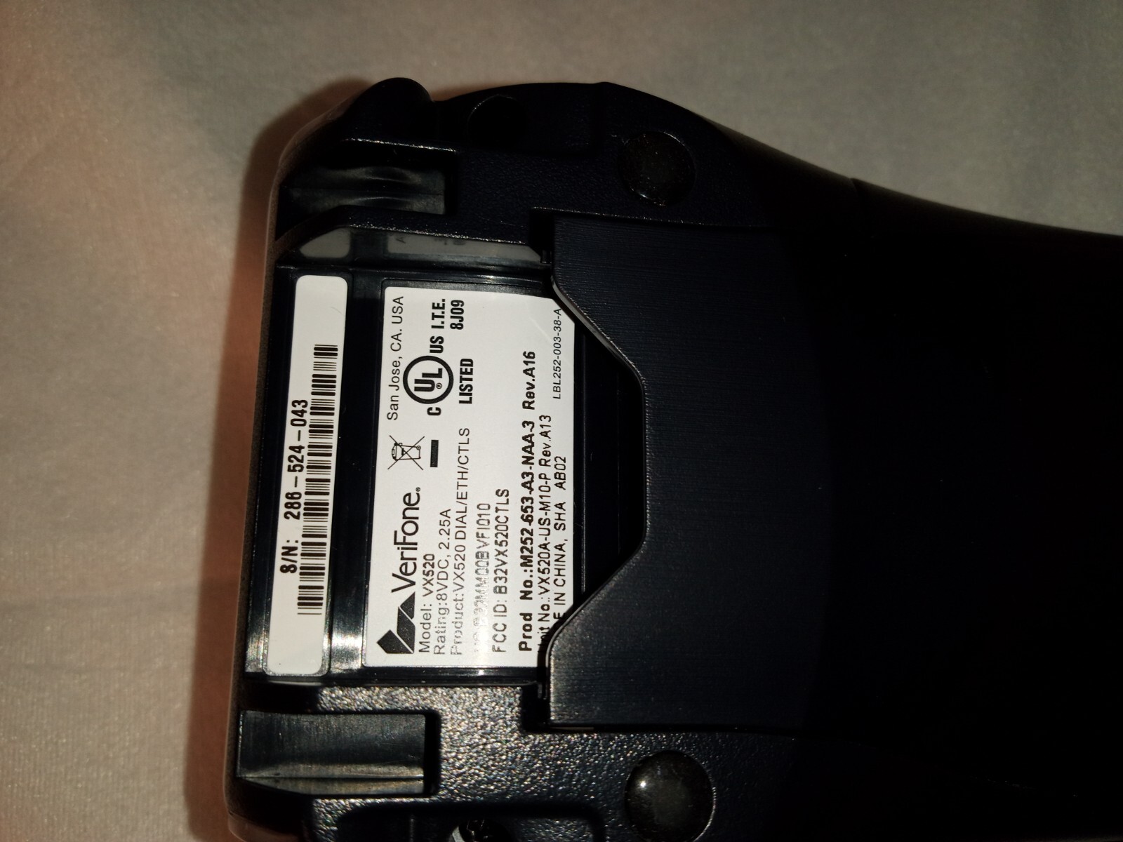 VeriFone VX 520 Credit Card Terminal – POS Payment Machine