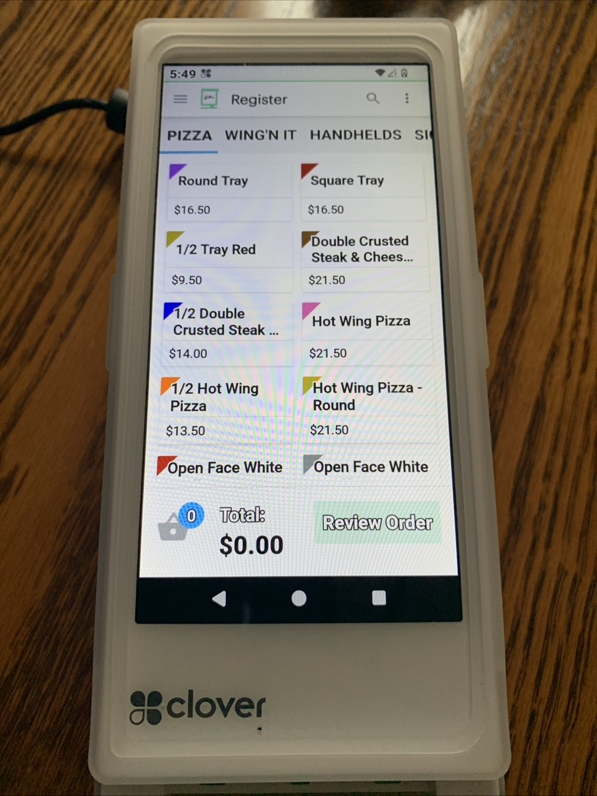 🟢 Brand New Clover Flex – Portable Smart POS Terminal 🍀 Clover Flex 4 (C406)