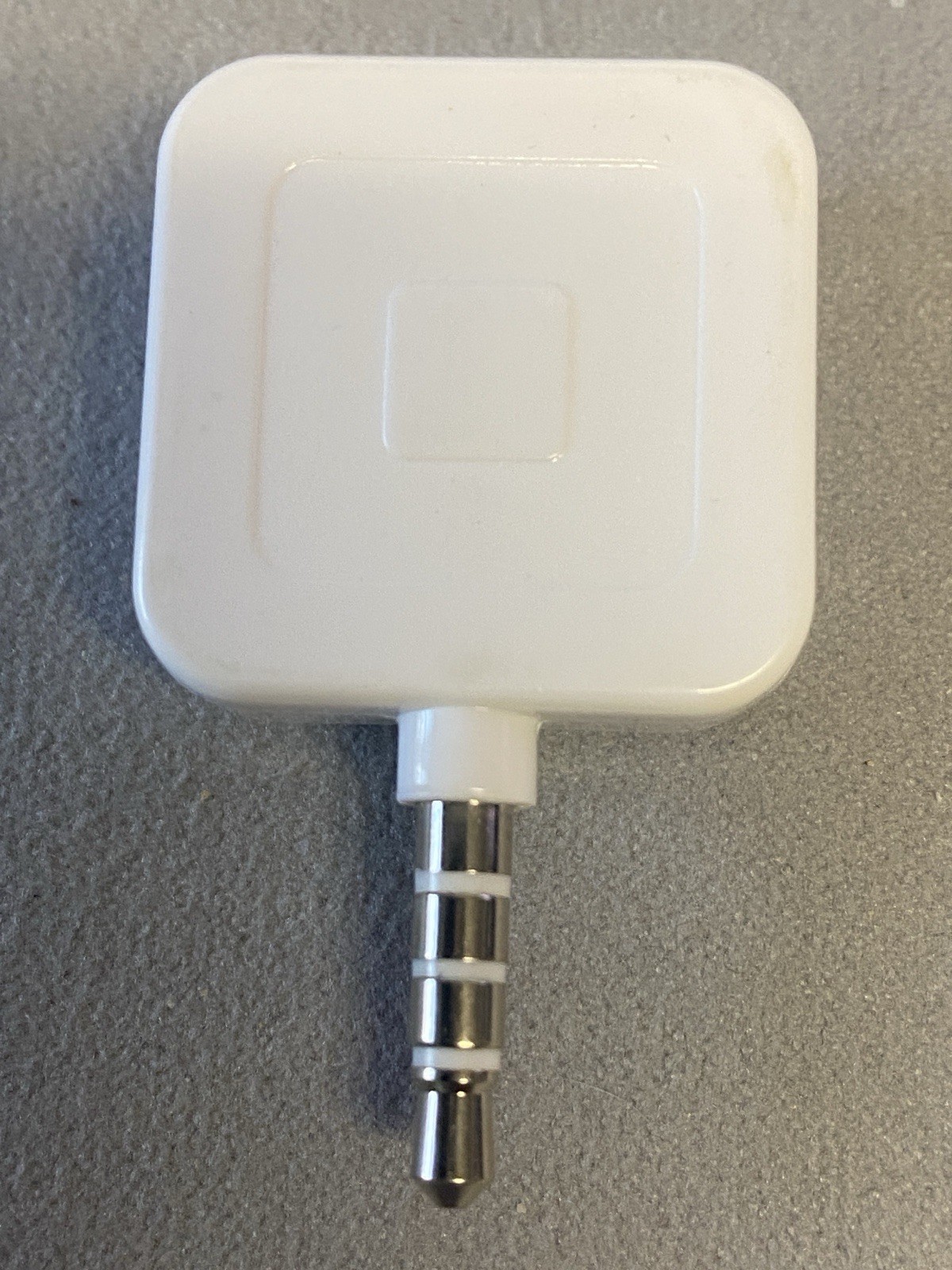 Square Credit Debit Card Reader – White for Apple iPhone & Android
