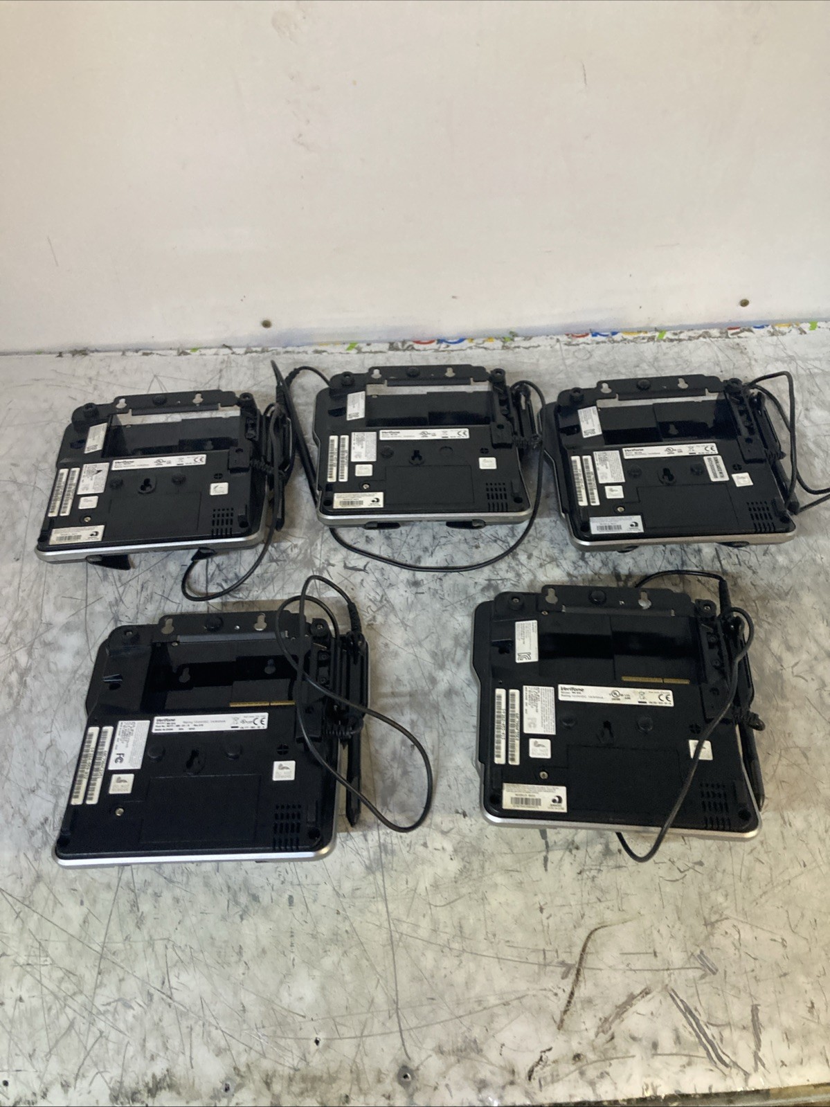 VeriFone MX 915 Credit Card Pinpad Terminal no power adapter untested lot of 5
