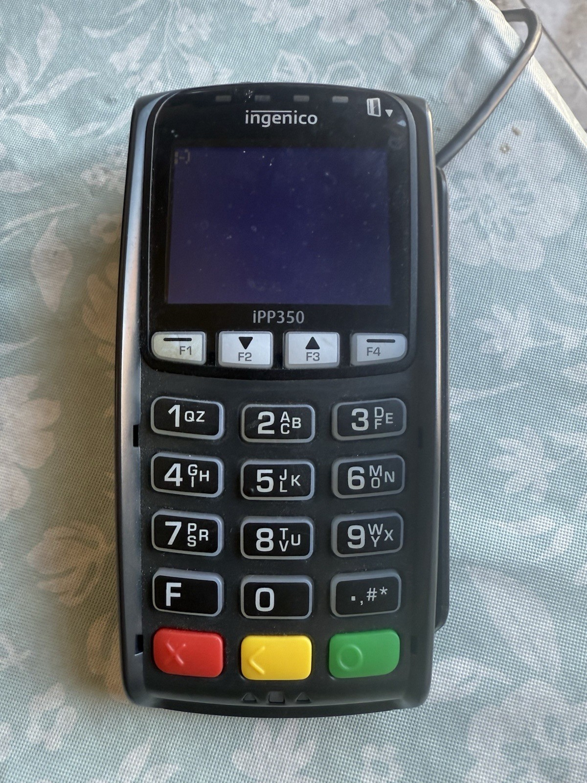 Ingenico iPP350 Credit Debit Card Reader With Power Cord Used