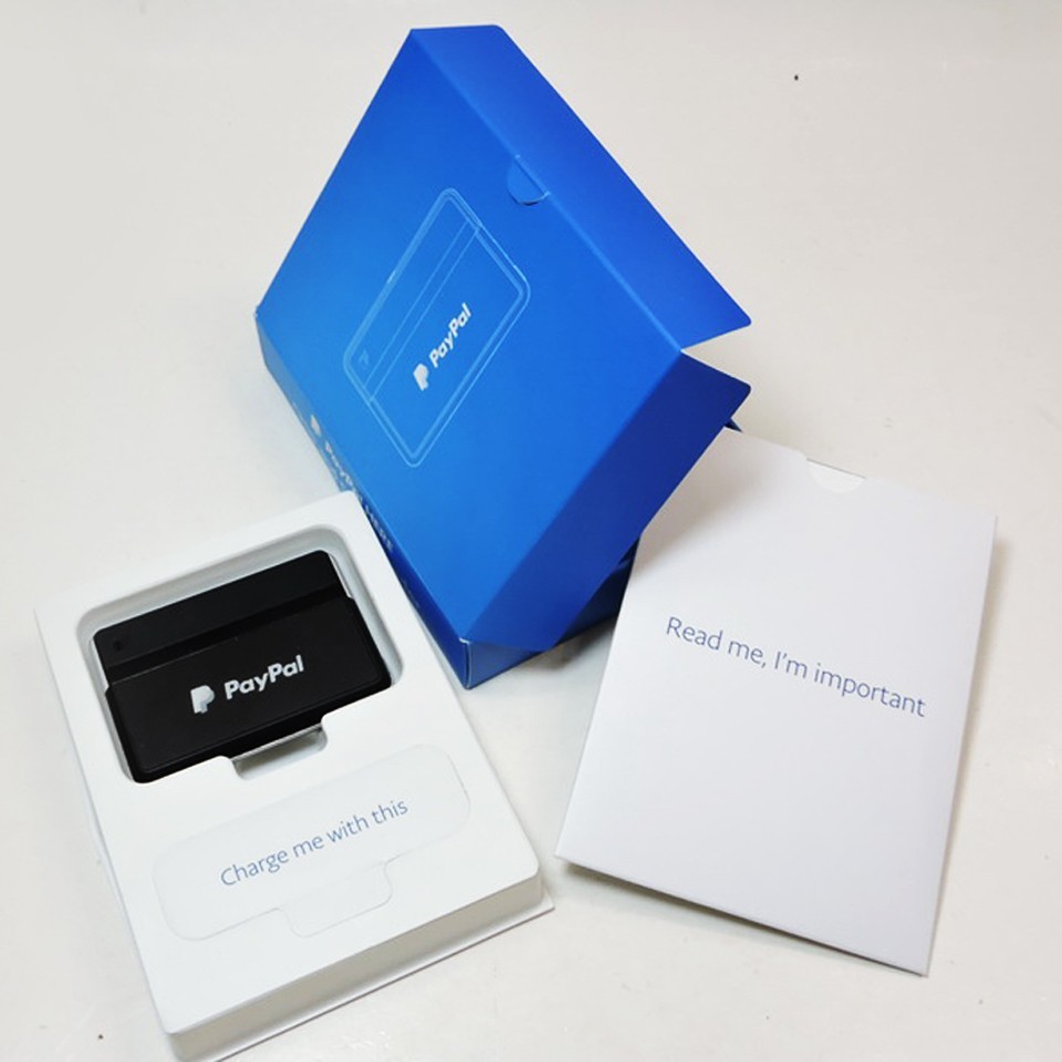 PayPal “HERE” Chip and Swipe Card Reader, Never Used